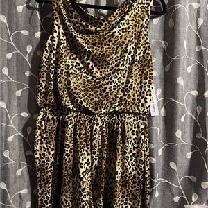 Emma & Michele Animal Print jumper short